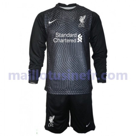 Maillot de Foot Liverpool Gardien Domicile 2020-21 Manches Longues - Enfant